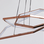 Люстра с 3-мя подвесами в виде шестиугольников Hexagon Horizontal варинант исполнения - 6 | Loft Concept в Орле