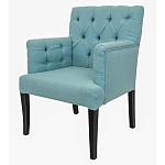 Кресло Addison Chic Armchair blue flax варинант исполнения - 3 | Loft Concept в Орле