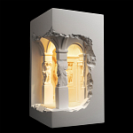 Встраиваемый в стену гипсовый светильник под покраску с колоннами и арками в античном стиле Antiquity Athena варинант исполнения - 5 | Loft Concept в Орле