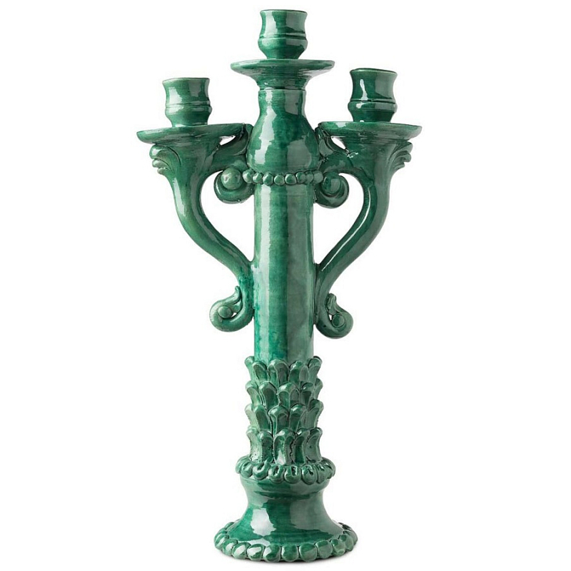 Подсвечник Candleholder Heart X3 Зеленый Подсвечник Candleholder Heart X3 Зеленый в Орле | Loft Concept