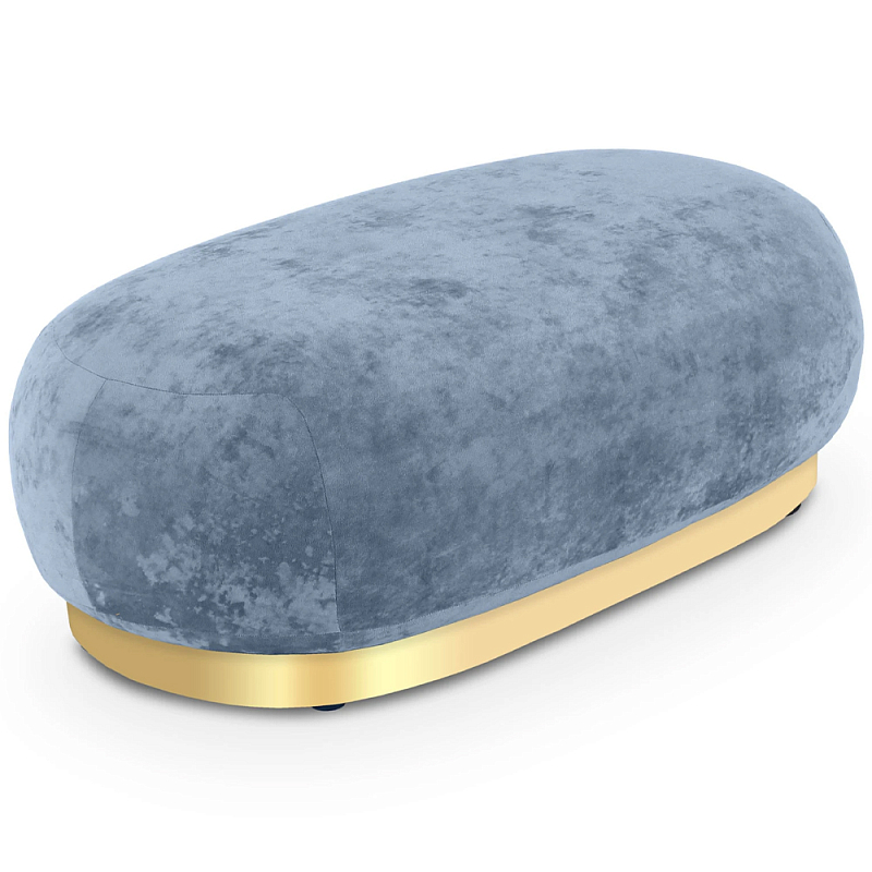Длинный овальный пуф Ambrose Soft Oval Pouf Мульти Длинный овальный пуф Ambrose Soft Oval Pouf Мульти в Орле | Loft Concept