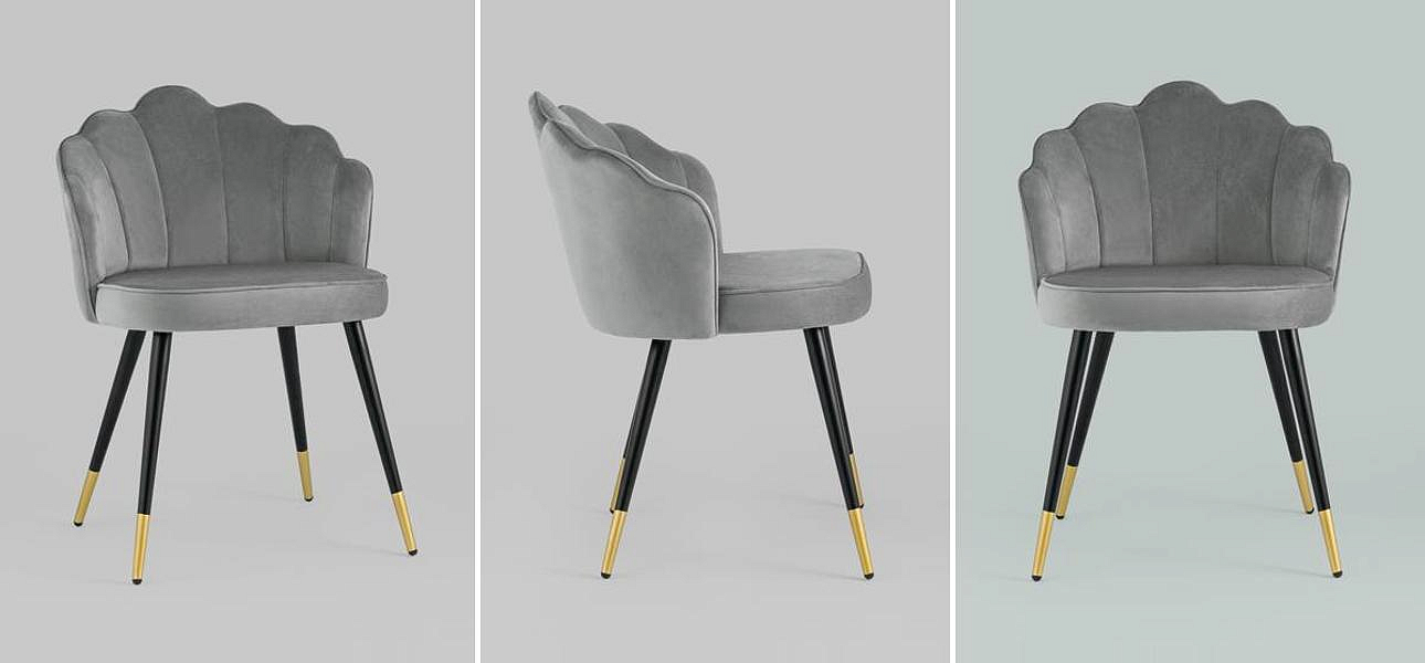 Стул Bristol Chair Серый Цвет Стул Bristol Chair Серый Цвет - Loft-Concept в Орле