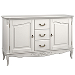 Буфет белый из массива бука с 3-мя ящиками и 2-мя дверцами White Provence варинант исполнения - 1 | Loft Concept в Орле