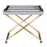 Стол сервировочный с зеркальной столешницей Splendid Serving Table варинант исполнения - 1 | Loft Concept в Орле