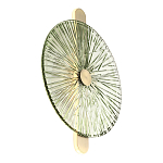 Бра с круглым стеклянным плафоном Gingham варинант исполнения - 5 | Loft Concept в Орле