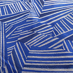 Мебельная ткань Жаккард синий принт 140 см T2-132 варинант исполнения - 1 | Loft Concept в Орле