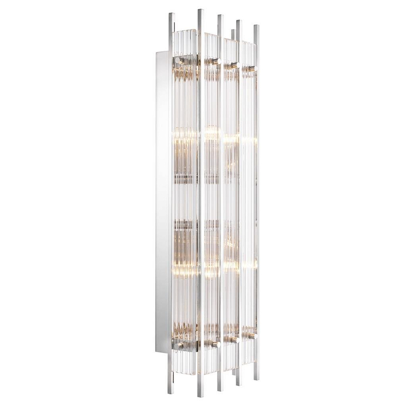 Бра Wall Lamp Sparks L Nickel Никель Прозрачный (Transparent) Бра Wall Lamp Sparks L Nickel Никель Прозрачный (Transparent) в Орле | Loft Concept