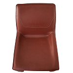 Стул коричневый из искуственной кожи на 4-х ножках Enigma Brown варинант исполнения - 3 | Loft Concept в Орле