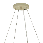 Люстра круглая из толстых деревянных реек Natural Style варинант исполнения - 3 | Loft Concept в Орле