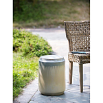 Керамический Табурет в оттенках бежевого и голубого цветов Gradient Stool варинант исполнения - 6 | Loft Concept в Орле