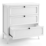 Комод с 3-мя ящиками белый Silva White Chest of Drawers варинант исполнения - 3 | Loft Concept в Орле