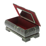 Шкатулка для денег с мозаикой из натуральных камней Stone Casket варинант исполнения - 3 | Loft Concept в Орле