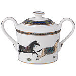 Чайный сервиз из фарфора с изображением лошадей на 6 персон 15 предметов Porcelain Horse Set  варинант исполнения - 3 | Loft Concept в Орле