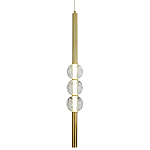 Подвесной светильник Celestin Spheres Brass Trio Hanging Lamp варинант исполнения - 1 | Loft Concept в Орле