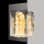 Встраиваемый в стену гипсовый светильник под покраску с колоннами и арками в античном стиле Antiquity Athena варинант исполнения - 1 | Loft Concept в Орле