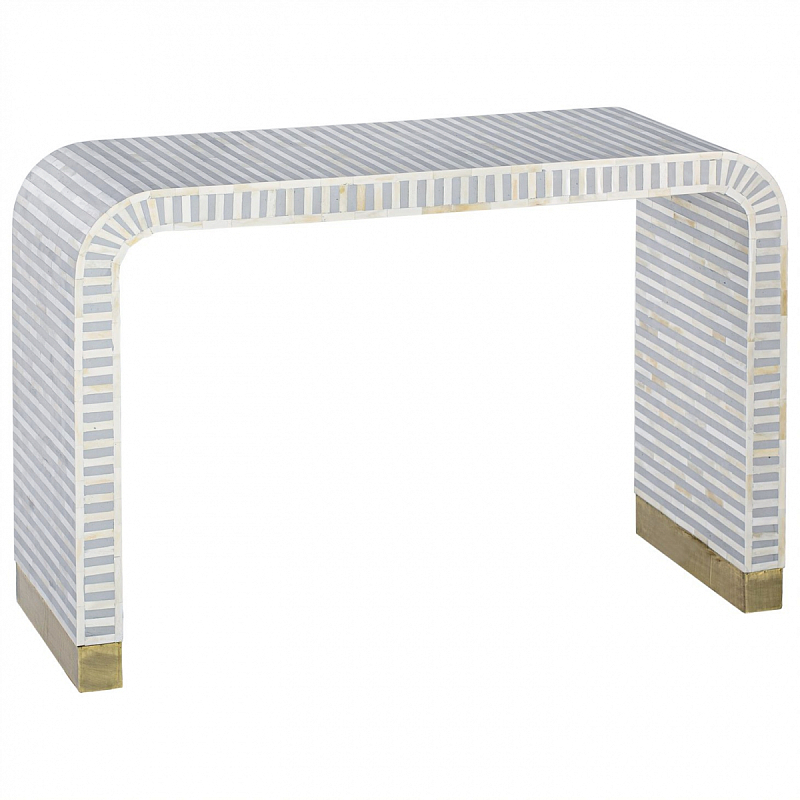Beacon Console Table - Grey Серый Белый Beacon Console Table - Grey Серый Белый в Орле | Loft Concept