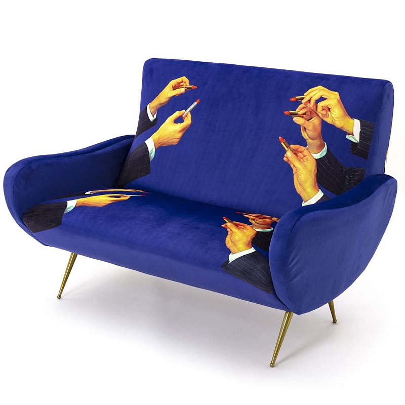 Диван Seletti Sofa Two Seater Lipsticks Фиолетовый Диван Seletti Sofa Two Seater Lipsticks Фиолетовый в Орле | Loft Concept