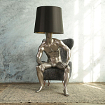 Лампа MALE MANNEQUIN LAMP с абажуром варинант исполнения - 3 | Loft Concept в Орле