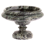 Фруктовница средняя из натурального камня Змеевик Шабровский Natural Stone Fruit Bowls варинант исполнения - 1 | Loft Concept в Орле