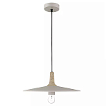 Подвесной светильник круглый в сочетании дерева и металла Space варинант исполнения - 1 | Loft Concept в Орле