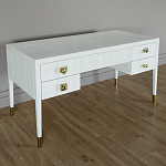 Письменный стол с 4-мя ящиками Elsa Dreams White варинант исполнения - 1 | Loft Concept в Орле