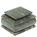 Шкатулка с зеркалом из натурального камня змеевик Stone Casket варинант исполнения - 2 | Loft Concept в Орле