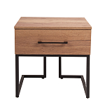 Тумба прикроватная с ящиком в стиле лофт Urban Style Space варинант исполнения - 3 | Loft Concept в Орле