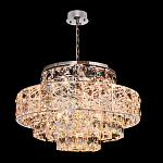 Люстра хрустальная в неоклассическом стиле на серебристом каркасе Majesty варинант исполнения - 1 | Loft Concept в Орле