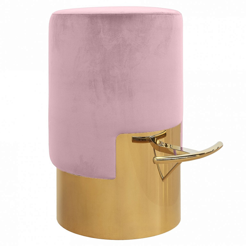 ELLA BAR STOOL Розовый Барный стул Золотой Розовый пастельный ELLA BAR STOOL Розовый Барный стул Золотой Розовый пастельный в Орле | Loft Concept