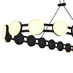 Люстра овальная с круглыми светодиодными источниками света Maxine Light варинант исполнения - 12 | Loft Concept в Орле