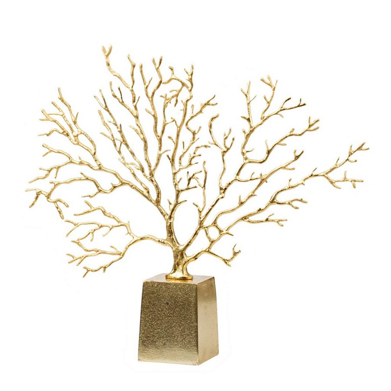Статуэтка Lace Gold Coral Золотой Статуэтка Lace Gold Coral Золотой в Орле | Loft Concept