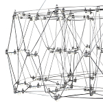 Люстра с тонкой металлической конструкцией цвета хром Quasar варинант исполнения - 4 | Loft Concept в Орле