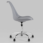 Офисный стул на металлическом основании EGGERY Grey пластик варинант исполнения - 2 | Loft Concept в Орле