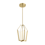  Подвесной светильник золотого цвета в форме фонаря Kichler варинант исполнения - 1 | Loft Concept в Орле