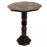 Кофейный стол из натуральных камней Змеевик и Яшма Natural Stone Tables варинант исполнения - 3 | Loft Concept в Орле