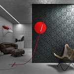 Гипсовая 3D Панель M-37 варинант исполнения - 2 | Loft Concept в Орле