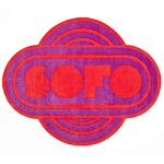 Дизайнерский ковер розовый Poltronova Sofo Rosancio Rug варинант исполнения - 1 | Loft Concept в Орле