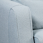 Диван Seldon с мягкими подушками голубое букле варинант исполнения - 2 | Loft Concept в Орле