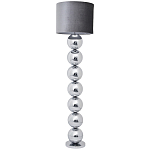 Торшер с основанием в виде металлических сфер Balance Floor Lamp Chrome варинант исполнения - 1 | Loft Concept в Орле