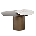 Столик журнальный Promontory с мрамором варинант исполнения - 1 | Loft Concept в Орле