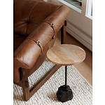 Двухместный диван Duncan винтажная коричневая кожа варинант исполнения - 7 | Loft Concept в Орле