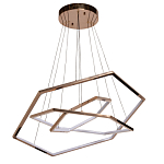Люстра с 3-мя подвесами в виде шестиугольников Hexagon Horizontal варинант исполнения - 2 | Loft Concept в Орле