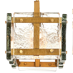 Люстра прямоугольная из толстого литого стекла Cast Glass варинант исполнения - 4 | Loft Concept в Орле