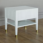 Прикроватная тумбочка с ящиком Elsa Dreams White варинант исполнения - 4 | Loft Concept в Орле