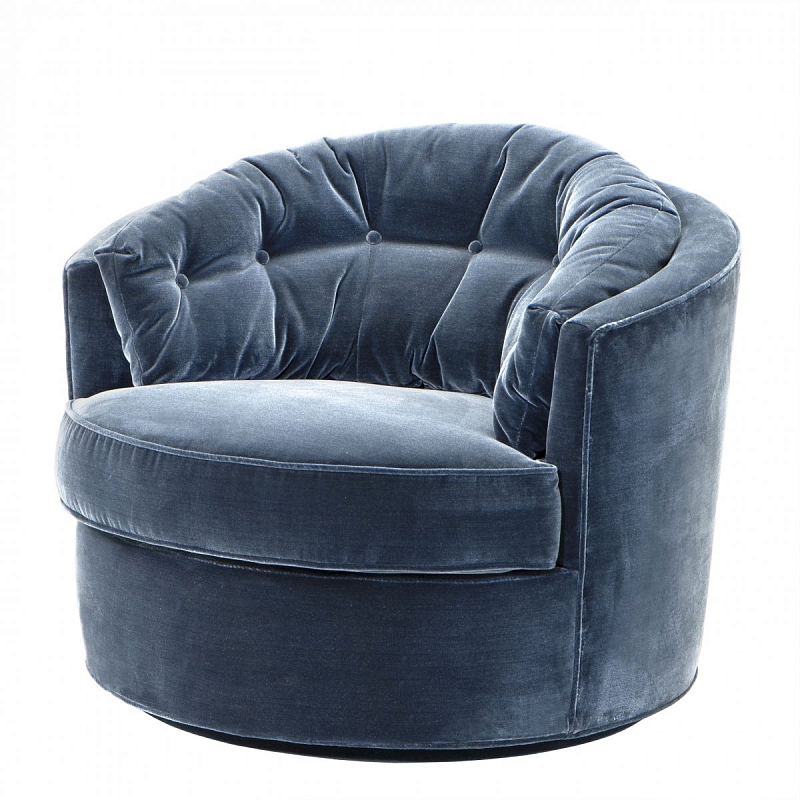 Кресло Eichholtz Chair Recla Blue Синий Кресло Eichholtz Chair Recla Blue Синий в Орле | Loft Concept
