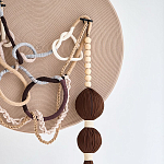 Круглое Дизайнерское Панно Дюна Round Panel Dune варинант исполнения - 1 | Loft Concept в Орле