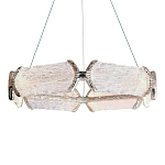 Люстра кольцевая с текстурным природным рисунком IceFlame варинант исполнения - 9 | Loft Concept в Орле