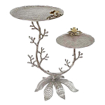 Столик с двумя круглыми столешницами на соновании виде изогнутых ветвей Forest Fairy Tale варинант исполнения - 1 | Loft Concept в Орле