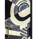 Буфет в гостиную с инкрустацией  Bone Inlay sideboard - 2 doors варинант исполнения - 4 | Loft Concept в Орле