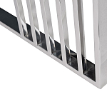 Столик журнальный с черной стеклянной столешницей Embodiment of Contemporary Art  варинант исполнения - 3 | Loft Concept в Орле